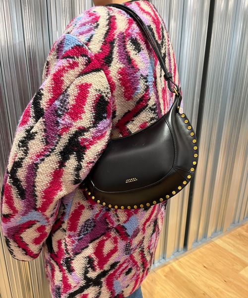 ISABEL MARANT（イザベルマラン）の「クロスボディバッグ（ショルダーバッグ・レディース・ブラウン/ブラック・ONE SIZE）」の10枚目の写真