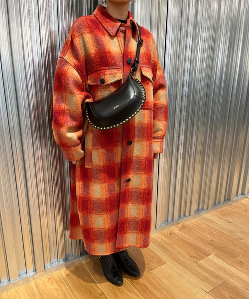 ISABEL MARANT（イザベルマラン）の「クロスボディバッグ（ショルダーバッグ・レディース・ブラウン/ブラック・ONE SIZE）」の14枚目の写真