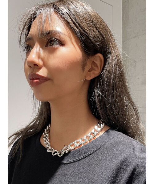 GYDA(ジェイダ)の「JEYSUS GG chain ネックレス(ネックレス・レディース・シルバー/ゴールド・FREE)」の4枚目の写真