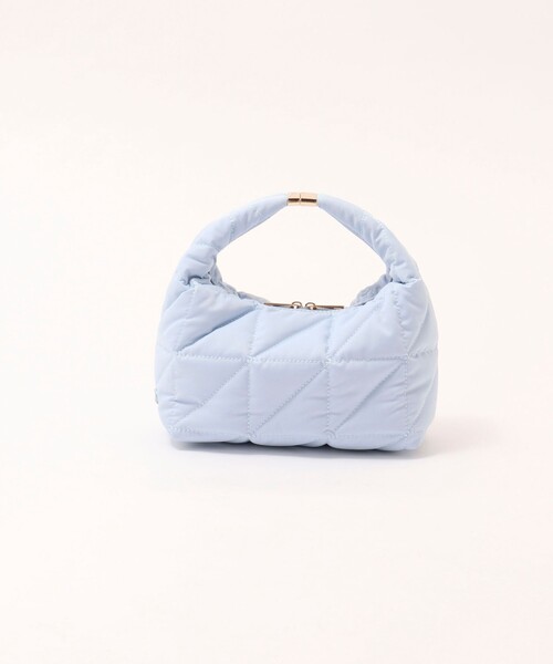 NOLLEY’S（ノーリーズ）の「キルトラビオリトートバッグ（トートバッグ・レディース・ブラック/ベージュ/サックスブルー・FREE）」の4枚目の写真