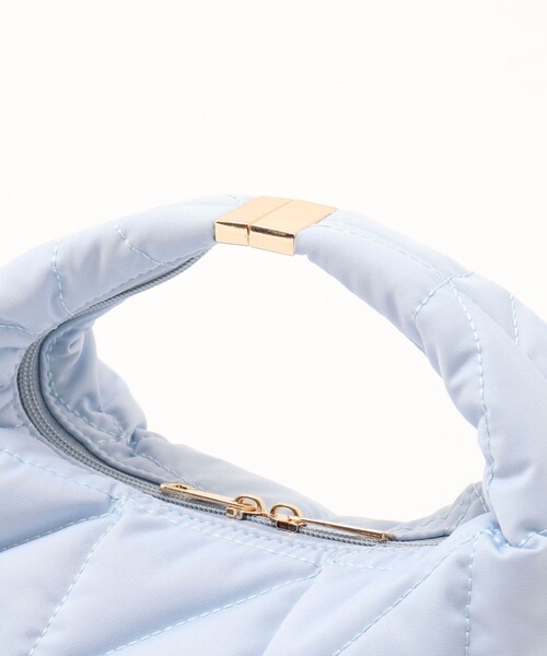 NOLLEY’S（ノーリーズ）の「キルトラビオリトートバッグ（トートバッグ・レディース・ブラック/ベージュ/サックスブルー・FREE）」の10枚目の写真