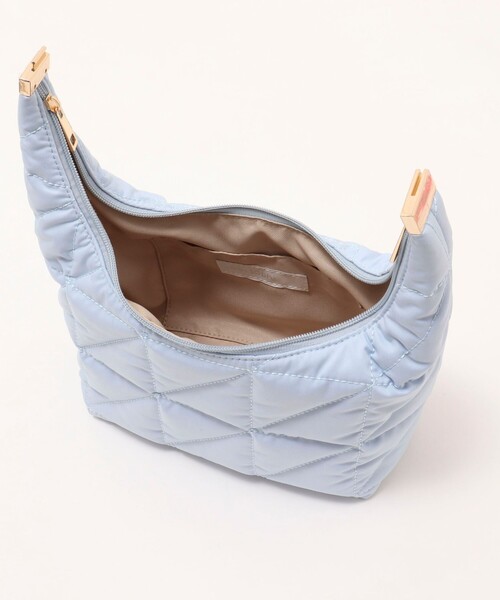 NOLLEY’S（ノーリーズ）の「キルトラビオリトートバッグ（トートバッグ・レディース・ブラック/ベージュ/サックスブルー・FREE）」の18枚目の写真