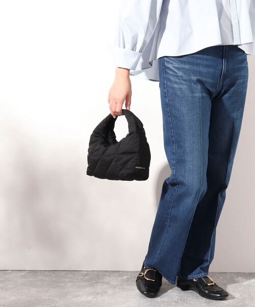 NOLLEY’S（ノーリーズ）の「キルトラビオリトートバッグ（トートバッグ・レディース・ブラック/ベージュ/サックスブルー・FREE）」の22枚目の写真