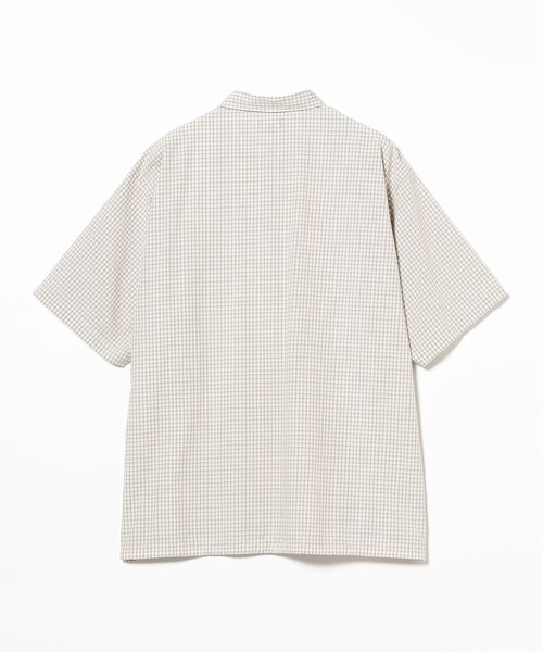 BEAMS（ビームス）の「BEAMS / ミニチェック プルオーバー シャツ（シャツ/ブラウス・メンズ・オフホワイト/ブラック・S/M/L/XL）」の10枚目の写真