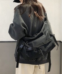 c.u.l | ユニセックス キャンバス生地風 メッセンジャーバッグ cula781(ショルダーバッグ)