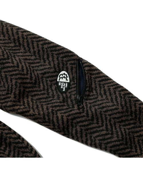 Hombre Nino（オンブレニーニョ）の「Hombre Nino FLEECE HOODED PULL OVER HN0232-CT0003（パーカー・メンズ・ブラウン/チャコールグレー・X-LARGE/MEDIUM/LARGE）」の6枚目の写真