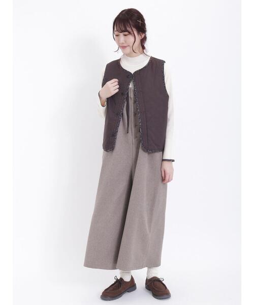 Samansa Mos2（サマンサ モスモス）の「ミラノリブハイネックニット（ニット/セーター・レディース・オフホワイト/チャコールグレー/ネイビー/グリーン・F）」の12枚目の写真