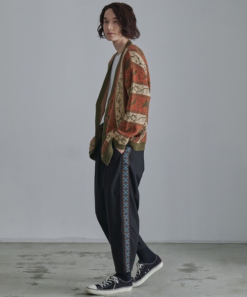 Revo.（レボ）の「【Revo.】TR リネンジャガードテープラインイージーパンツ/メンズ（その他パンツ・メンズ・ブラウン/ホワイト/ブラック・M/L）」の22枚目の写真