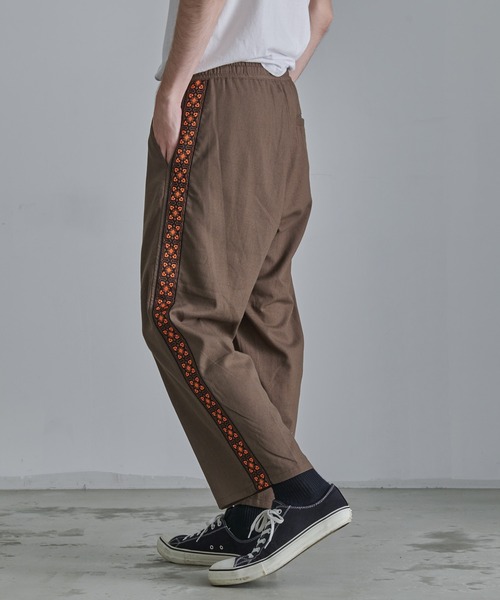 Revo.（レボ）の「【Revo.】TR リネンジャガードテープラインイージーパンツ/メンズ（その他パンツ・メンズ・ブラウン/ホワイト/ブラック・M/L）」の17枚目の写真