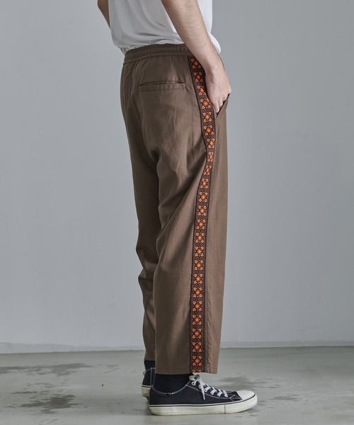 Revo.（レボ）の「【Revo.】TR リネンジャガードテープラインイージーパンツ/メンズ（その他パンツ・メンズ・ブラウン/ホワイト/ブラック・M/L）」の20枚目の写真