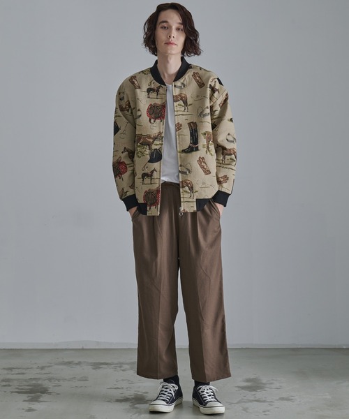 Revo.（レボ）の「【Revo.】TR リネンジャガードテープラインイージーパンツ/メンズ（その他パンツ・メンズ・ブラウン/ホワイト/ブラック・M/L）」の10枚目の写真