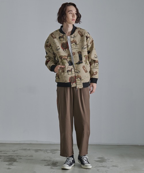 Revo.（レボ）の「【Revo.】TR リネンジャガードテープラインイージーパンツ/メンズ（その他パンツ・メンズ・ブラウン/ホワイト/ブラック・M/L）」の13枚目の写真