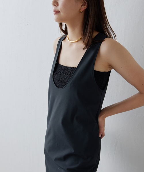 GALLARDAGALANTE 【2WAY】 ストレッチマキシワンピース GALLARDAGALANTE（ガリャルダガランテ）の「【2WAY】ストレッチ