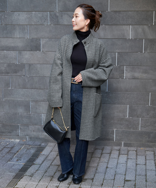 追加》S120ブレンドリバーシブルミドル丈コート（その他アウター