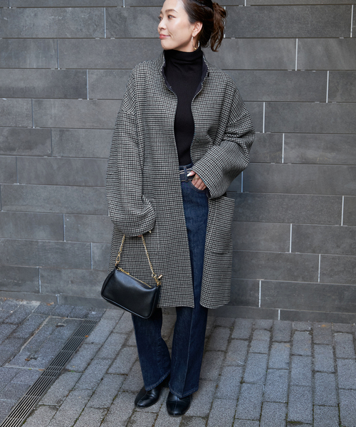 追加》S120ブレンドリバーシブルミドル丈コート（その他アウター