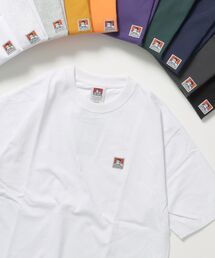 BEN DAVIS（ベンデイビス）の「【BEN DAVIS(ベンデイビス)】BEN'S LABEL BIG T / 10色展開 クルーネック ピスポケット ブランドタグ 定番 無地 半袖Tシャツ ゴリラ（Tシャツ/カットソー・メンズ）」