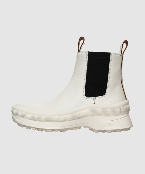JIL SANDER(ジルサンダー)の「ANKLE BOOT(ブーツ・レディース・ブラック/ホワイト・36/37/35)」の2枚目の写真