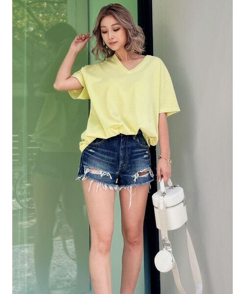 GYDA（ジェイダ）の「ミニポーチ付きバニティBAG（ハンドバッグ・レディース・パープル/オフホワイト/ブラック・FREE）」の14枚目の写真