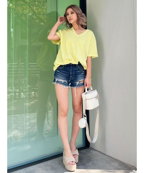 GYDA（ジェイダ）の「ミニポーチ付きバニティBAG（ハンドバッグ・レディース・パープル/オフホワイト/ブラック・FREE）」の15枚目の写真