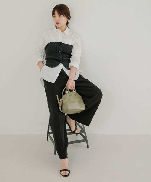 THOMAS MASON（トーマス メイソン）の「トーマスメイソンベーシックシャツ（シャツ/ブラウス・レディース・ロイヤルブルー/ストライプ/ホワイト・FREE）」の5枚目の写真