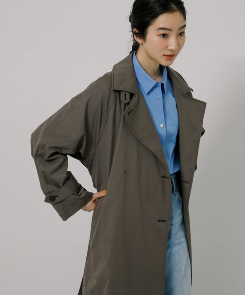 THOMAS MASON（トーマス メイソン）の「トーマスメイソンベーシックシャツ（シャツ/ブラウス・レディース・ロイヤルブルー/ストライプ/ホワイト・FREE）」の22枚目の写真