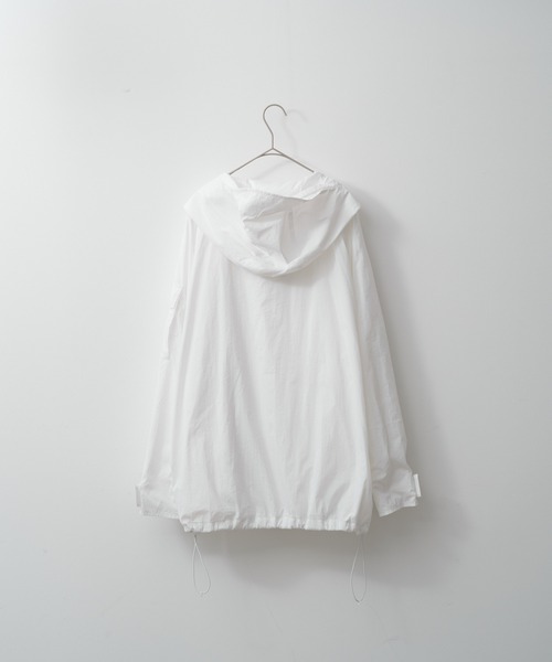 WHIMSIC（ウィムジック）の「【UNISEX】ECWCS GEN1 ナイロンシェルパーカー（その他アウター・メンズ・ブラック/ホワイト・FREE）」の4枚目の写真