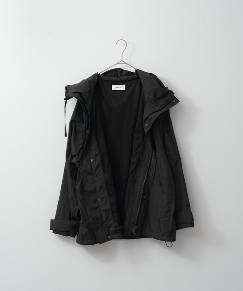 WHIMSIC（ウィムジック）の「【UNISEX】ECWCS GEN1 ナイロンシェルパーカー（その他アウター・メンズ・ブラック/ホワイト・FREE）」の17枚目の写真