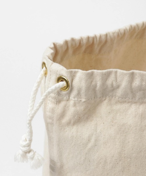 PARROTT CANVAS（パロットキャンバス）の「PARROTT CANVAS　シューズバック（ショルダーバッグ・レディース・ネイビー/オフホワイト・-）」の11枚目の写真