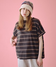 A.U.G. relaxing ビンテージ ボーダー ワイドフレンチ PO (MADE IN JAPAN)