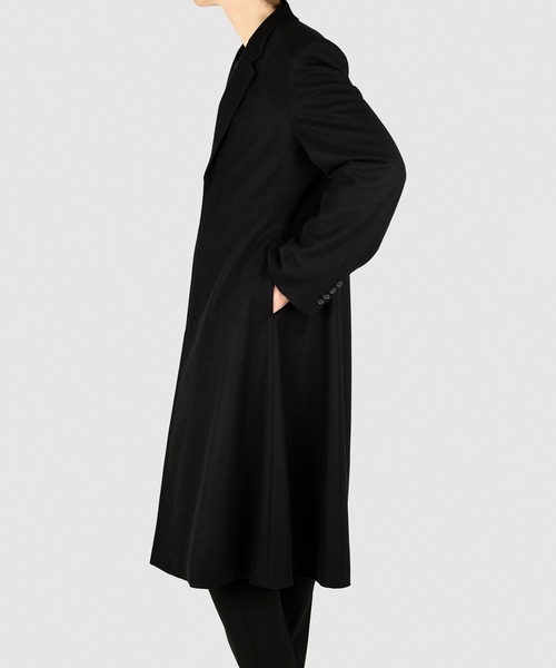 LAD MUSICIAN（ラッドミュージシャン）の「FLARE CHESTER COAT（チェスターコート・メンズ・ブラック・42）」の5枚目の写真