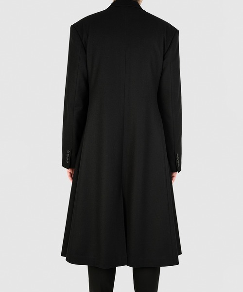 LAD MUSICIAN（ラッドミュージシャン）の「FLARE CHESTER COAT（チェスターコート・メンズ・ブラック・42）」の4枚目の写真