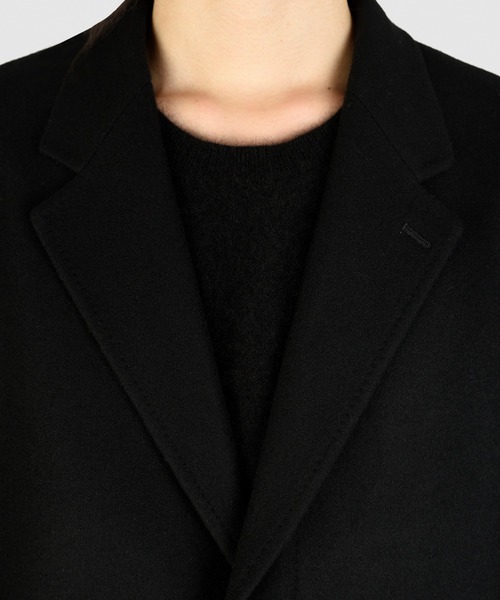 LAD MUSICIAN（ラッドミュージシャン）の「FLARE CHESTER COAT（チェスターコート・メンズ・ブラック・42）」の3枚目の写真