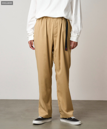 【Exclusive】GABARDINE EAZY TAPERED PANT|ギャバジンイージーテーパードパンツ