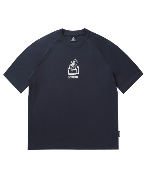CREO STORE(クレオストア)の「【SPICE BOX】BIRD T-shirt(Tシャツ/カットソー・メンズ・レッド/ネイビー/ブラック・SMALL/X-LARGE/XX-LARGE)」の3枚目の写真