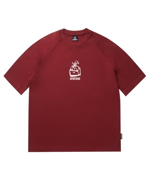 CREO STORE(クレオストア)の「【SPICE BOX】BIRD T-shirt(Tシャツ/カットソー・メンズ・レッド/ネイビー/ブラック・SMALL/X-LARGE/XX-LARGE)」の1枚目の写真