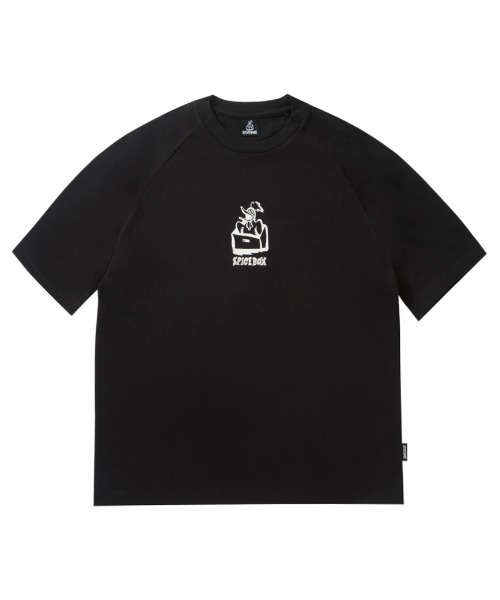 CREO STORE(クレオストア)の「【SPICE BOX】BIRD T-shirt(Tシャツ/カットソー・メンズ・レッド/ネイビー/ブラック・SMALL/X-LARGE/XX-LARGE)」の2枚目の写真