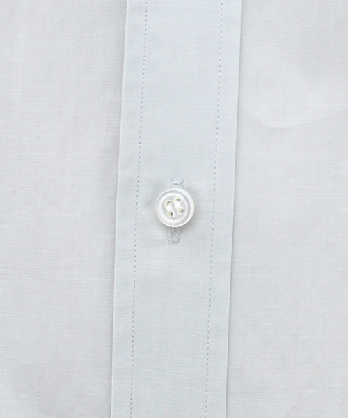 EDIFICE LA BOUCLE(エディフィスラブークル)の「【LA BOUCLE / ラブ―クル】120/SUVIN タイプライター レギュラーカラーシャツ(シャツ/ブラウス・メンズ・ホワイト/ライトグレー/ブラウン・MEDIUM/LARGE)」の12枚目の写真