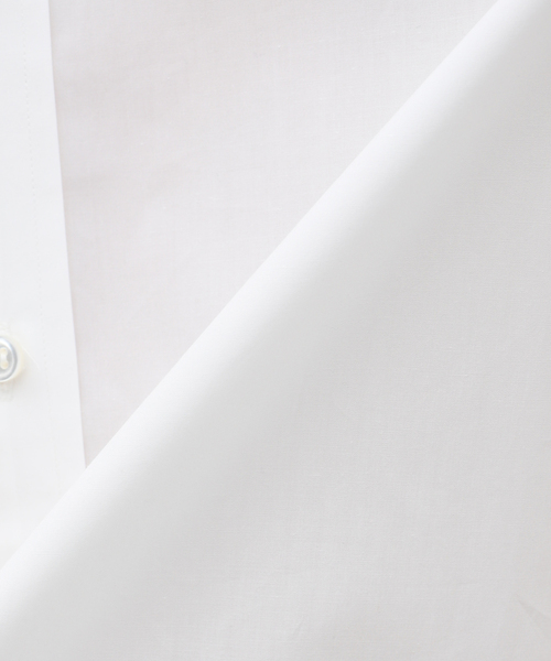 EDIFICE LA BOUCLE(エディフィスラブークル)の「【LA BOUCLE / ラブ―クル】120/SUVIN タイプライター レギュラーカラーシャツ(シャツ/ブラウス・メンズ・ホワイト/ライトグレー/ブラウン・MEDIUM/LARGE)」の16枚目の写真