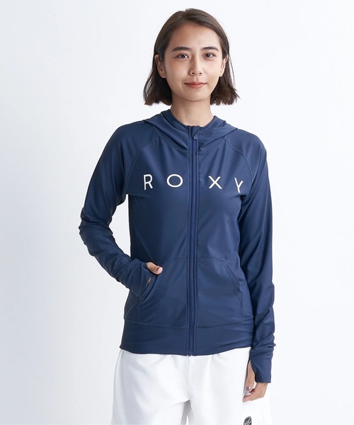 RASHIE PARKA/ロキシー長袖ジップアップラッシュガード(水着