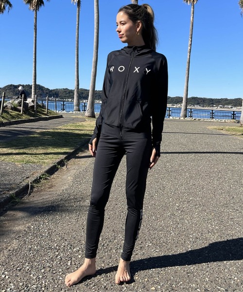 ROXY（ロキシー）の「RASHIE PARKA/ロキシー長袖ジップアップラッシュガード(水着)（ラッシュガード・レディース・ブラック/ホワイト/ブラウン/ネイビー・SMALL/MEDIUM/LARGE）」の12枚目の写真