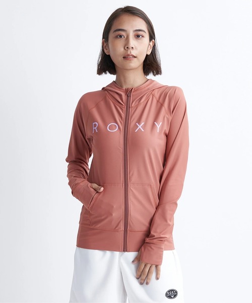 ROXY（ロキシー）の「RASHIE PARKA/ロキシー長袖ジップアップラッシュガード(水着)（ラッシュガード・レディース・ブラック/ホワイト/ブラウン/ネイビー・SMALL/MEDIUM/LARGE）」の18枚目の写真