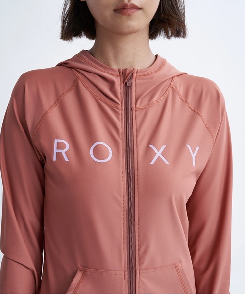 ROXY（ロキシー）の「RASHIE PARKA/ロキシー長袖ジップアップラッシュガード(水着)（ラッシュガード・レディース・ブラック/ホワイト/ブラウン/ネイビー・SMALL/MEDIUM/LARGE）」の20枚目の写真