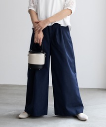 HusHusH | HusHush ハッシュアッシュ タックワイドパンツ(その他パンツ)