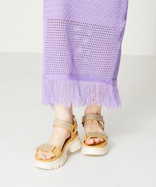 ビジューストラップスポーツサンダル/41220（サンダル）｜ORiental