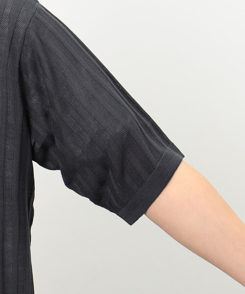 COMME CA ISM(コムサイズム)の「【セットアイテム】 リンクス編みニット+Tシャツ(ニット/セーター・メンズ・ライトグレー/チャコール/グリーン・LARGE/MEDIUM)」の14枚目の写真