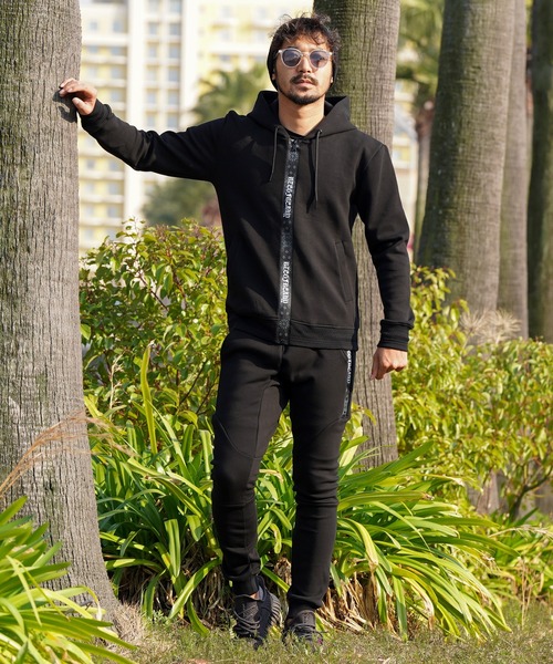 adamsJUGGLER(アダムスジャグラー)の「RTEGペイズリージップスウェットパンツ(スウェットパンツ・メンズ・ブラック/グリーン/ブルー・M/L/XL/XXL/S)」の19枚目の写真