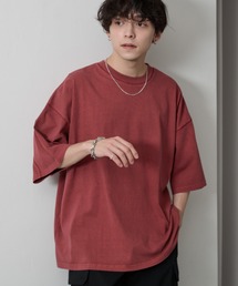 ピグメントオーバーダイアウトシーム ルーズ半袖Tシャツ