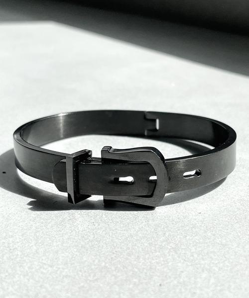 SHANNON BOND WOOD バングル ブレスレット　黒 Ba-39eb Leafバングル 黒 | Bijoux Kei