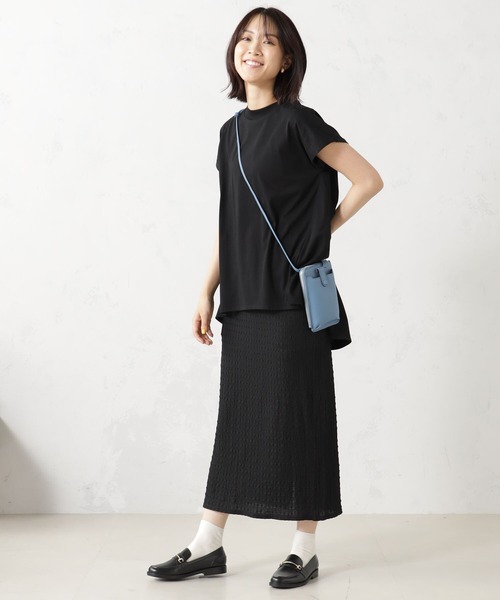 FOUND GOOD(ファウンドグッド)の「シャーリングカットタイトSK(スカート・レディース・グリーン系5/アイボリー/ブラウン系3/ブラック/イエロー系5・S/L/M)」の22枚目の写真