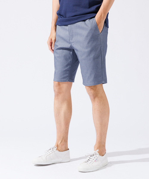 【セットアップ対応】ハイパーストレッチ バーズアイ ショーツ（その他パンツ）｜ABAHOUSE GRAY（アバハウスグレイ）